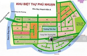 287m2 đất nền dự án phú nhuận, phước long b, quận 9 cần bán nhanh giá chỉ 85tr/m2