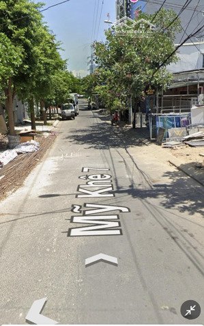 chính chủ cần bán lô đất 110m2 sau lưng nhà mặt tiền đường mỹ khê 7 gần biển