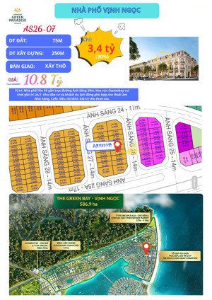 nhà phố vinh ngọc giá siêu rẻ đợt đầu giảm hơn 2 tỷ