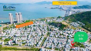 bán lô góc 2 mặt tiền còn sót lại hòn xện, vĩnh hòa, gần bến du thuyền quốc tế - tp nha trang