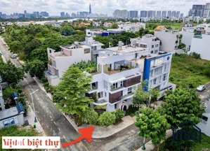 bán biệt thự góc 2 mặt tiền kdc thủ thiêm villa - thạnh mỹ lợi, quận 2