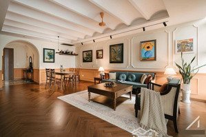 thơ mộng, căn hộ 1 ngủ phố châu long 50 m2 full đồ ban công thoáng, giá 10,5 triệu/th lh 