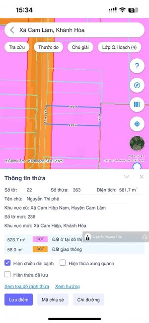 ngoài ranh vinhome - an toàn đầu tư 581,7m² ngang 14m | cam hiệp nam ô tô 7m