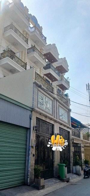 nhà bán khu phân lô hẻm xe hơi đỗ cửa,5 tầng thang máy 450kg, 4m x 29m(114m2) tân hòa đông,bt