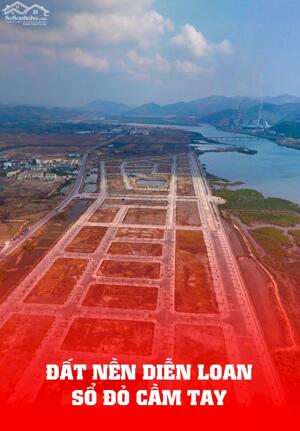 Cần bán 9 ô đất liền kề dự án Diễn Loan, Hoành Bồ, Quảng Ninh, sổ đỏ cầm tay, giá bán từ 25 triệu/m2