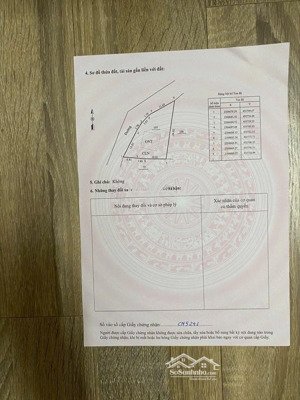 bán đất liên xã, 1,5 tỷ, 311m2, lô góc, mặt tiền 35m, pháp lý đầy đủ, hòa bình hot