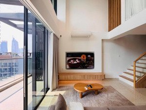 the opera - metropole: cho thuê căn loft 2pn 110m2 - full nội thất - view hồ bơi, quận 1