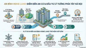 an bình homeland tại hà nội chính thức ra hàng giá dự kiến chỉ 7x tr/m2 cơ hội cho các nhà đầu tư