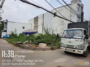 bán đất 55m2 (4.2x13)_đường ôtô thông huỳnh tấn phát cạnh chợ phú thuận kế pmh quận 7 - chỉ 4tỷ350