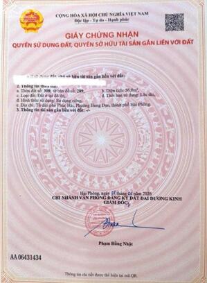 Bán đất Đa Phúc - Dương Kinh - Hải Phòng