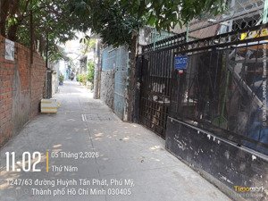 bán nhà 80m2 (5.5x15) huỳnh tấn phát kề pmh gần chợ phú thuận quận 7 - kdc hiện hữu chỉ 70tr/m2