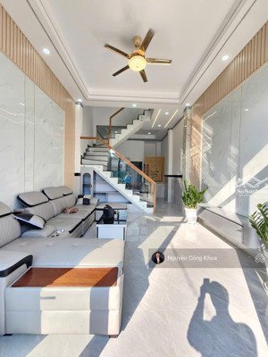 bán nhà 1 trệt 1 lầu xây mới, 3 phòng ngủ, gần chợ bình chuẩn 300m, p.bình chuẩn, tp.thuận an