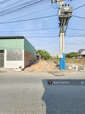 bán đất ngang 5x20m, xây tự do, gần bờ hồ biconsi , chợ đêm tân bình 500m, p.tân đông hiệp, dĩ an