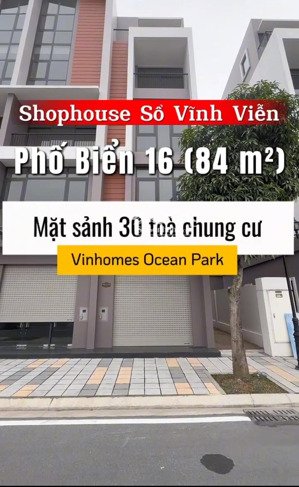shophouse vip pb16 ocp3 đối diện 35 toà cc mik 84m2, mt 6m giá 11,x tỷ, kd đỉnh lh: toàn 