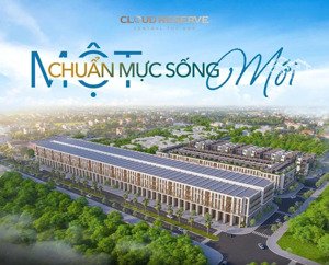 bán shophouse view đẹp tại cloud reserve central tuy hòa, 8,5 tỷ, 100m2