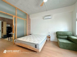 cho thuê căn hộ 1pn, ban công rộng, máy giặt riêng ở trần hưng đạo quận 1, sau lưng bộ công an