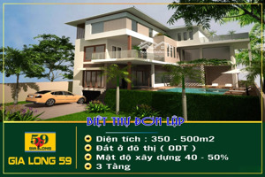 cần bán nền biệt thự đơn lập diện tích lớn 1338m2