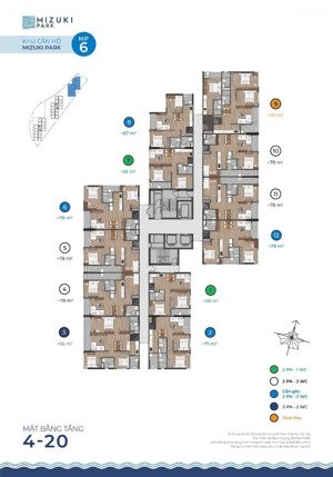 giỏ hàng chuyển nhượng mizuki park tháng 2/2026 hỗ trợ giấy tờ nhanh chóng