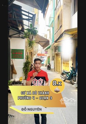 nhà quận 3 - khu cư xá đô thành - 4 phòng ngủ - 5 tầng - hẻm xe hơi - hơn 8 tỷ