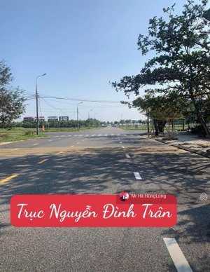 cần bán nhanh lô đất khu bãi tắm sơn thuỷ đường nguyễn đình trân