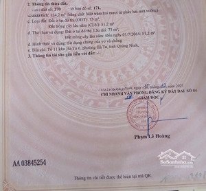 bán đất tuyển than hòn gai cột 8 hạ long, quảng ninh