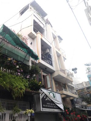 nơi sống bình an có thu nhập 25 triệu/th - hẻm 7m thông - 5 tầng - giáp quận 3