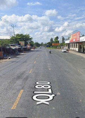 quỹ đất mặt tiền quốc lộ 80 phù hợp kho bãi, bãi xe, trung chuyển hàng