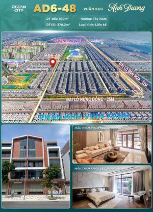 shophouse ánh dương 2 mặt tiền sổ đỏ lâu dài vị trí kinh doanh trung tâm