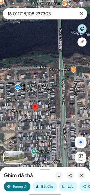 bán nhanh lô nam hoà xuân hói kiểng 6 điện âm gần cầu trung lương đường 7m5 sạch đẹp