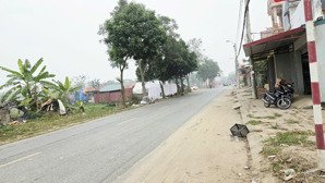 căn góc đấu giá tam đồng mặt đường trục chính 312 đi lại đông đúc, vỉa hè 30m. gần kcn tiến thắng