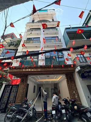 cắt lỗ 5 tỷ bán toà nhà nguyễn chính - hoàng mai 85m x 7 tầng x 8m mặt tiền x 30 tỷ. ô tô tránh vip