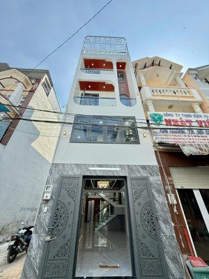 Bán Nhà Xây Mới 4x15m.đúc 4 Tấm Hẻm 7m Thông Lê Thị Riêng,phường Thới An.q12.lh 