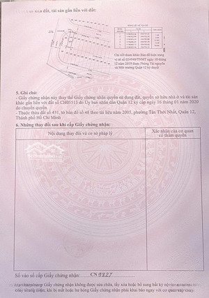 cần bán lô đất khu 38 ha vị trí đất gần tuyến metro số 2 tham lương, dt 4,5 x 20m, giá 9,5 tỷ