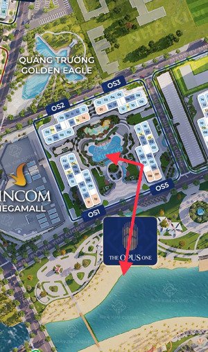 căn 2pn the opus ~80m2 giảm ngay 1,146 tỷ view hồ bơi nội khu siêu đẹp