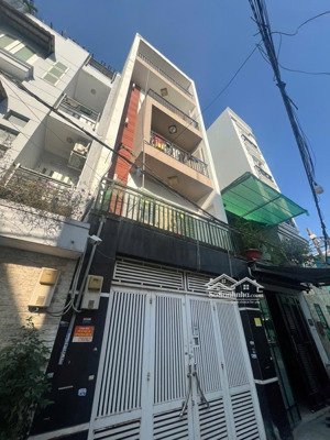 nhà chdv 4x17.2m 1 trệt 3 lầu st 7pn - 2 mặt hẻm trước sau - giá 8.6 tỷ tl