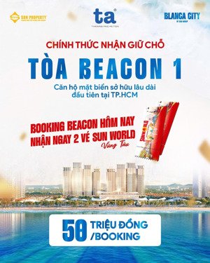 mở bán căn hộ biển sở hữu lâu dài blanca city
