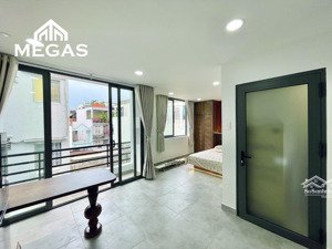 cho thuê chdv dạng studio ban công/cửa sổ full nội thất - mới 100% | khu đồng đen bàu cát