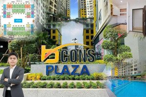 căn hộ bcons plaza dĩ an 2pn 2wc giá từ 2,3 tỷ, nhà hoàn thiện, sổ hồng riêng