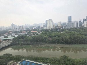 cho thuê căn hộ midtown 3 phòng ngủ view sông, giá 45 triệu. lh 