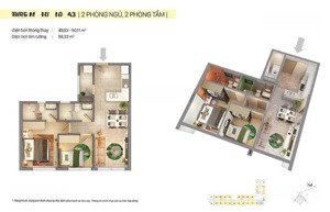 bán căn 2pn 2wc citi grand tầng 10 view landmark81 giá chỉ 3.45 tỷ