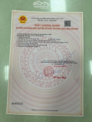 chính chủ bán đất 10m mặt tiền tại lai hưng, bàu bàng, bình dương, 1,55 tỷ, 252m2