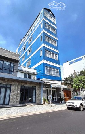 bán toà căn hộ đường 12m ngay mt rạch xuyên tâm bùi đình tuý _ 4x21m( 80m2)_ 6 tầng_ thu 1,3 tỷ/năm