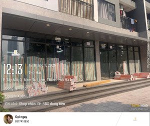 cho thuê shop chân đế tại gs1 vinhomes smart city