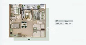 cc cần ra hàng galia 2n + thiết kế 3n 2wc full nội thất, 3 hầm để xe, giá trên hđmb chỉ 72,3tr/m2