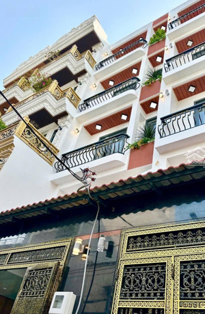 nhà 5 tầng xây mới có thang máy 4x20m đường hương lộ 2 chỉ 8.9 tỷ 5pn-7wc full nội thất