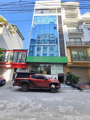 bán tòa nhà văn phòng kđt vạn phúc - hà đông, ô tô tránh, vỉa hè, 8 tầng thang máy có hầm.