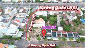 cần tiền bán gấp lô đất 2 mt hoàng việt - bạch mai,shr, dt 350.5m2 cực đẹp, kdc đông đúc, tt phú mỹ