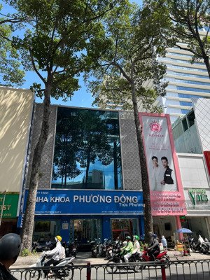 đối diện hà đô centrosa! mt 3 tháng 2, quận 10, 187m2 (8.5x22m) 4 tầng - hđt: 250 triệu, giá 75 tỷ