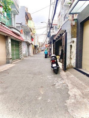 b49#chínhchủ #bấngấp nhà hẻm 2ôtô tránh cách mặt tiền 50m-giá rẻ-phạm văn chiêu-77m2 -sân bay 15