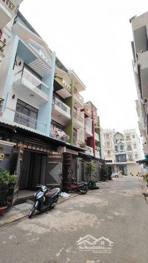 bình tân - giáp tân phú - nhà 4 tầng mới -(4x14m) 4pn - đường 7m ôtô tránh - chỉ: 6 tỷ